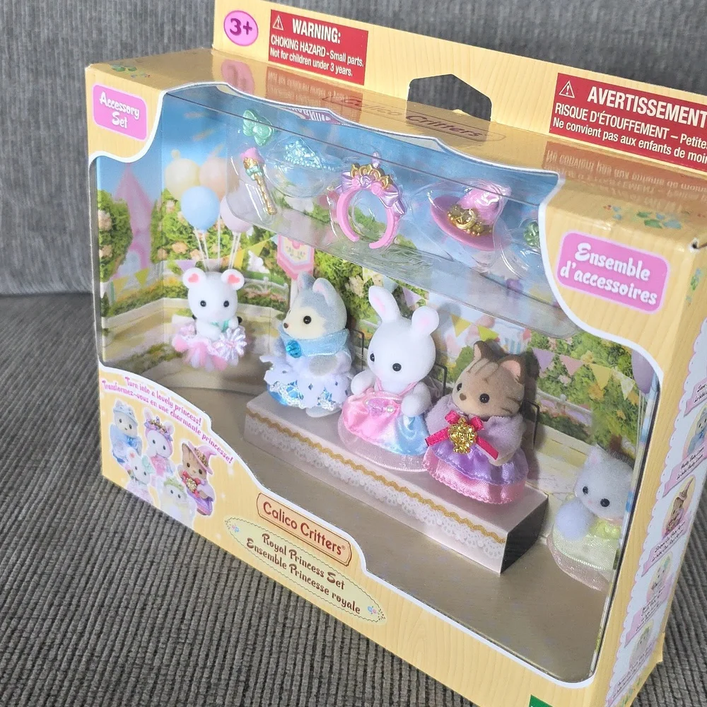 Calico Critters Royal Princess Set, Rare-Hard To Find, New, With Accessories - Picture 12 of 12